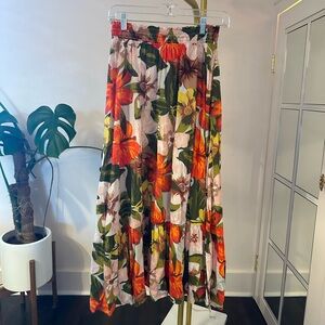 Aerie Floral Maxi Skirt- Size S